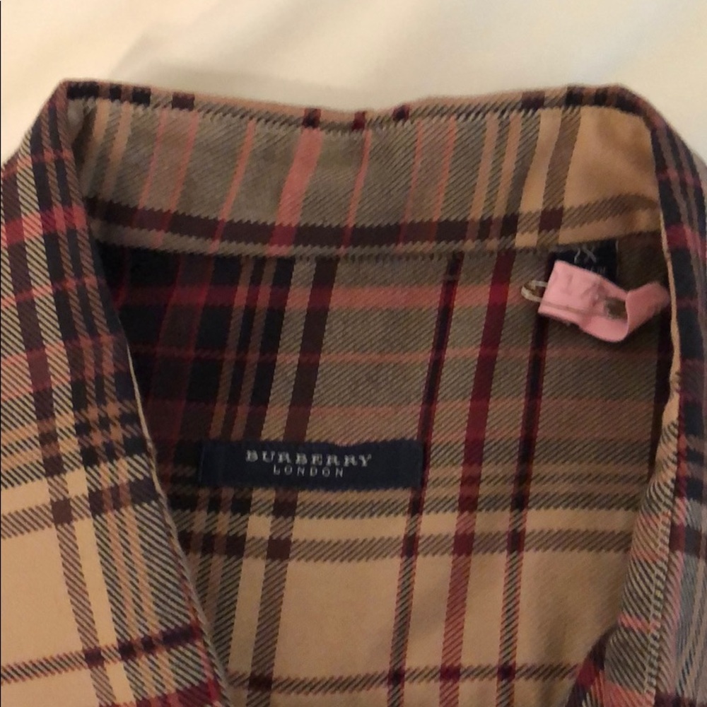 Burberry Men’s Plaid shirt